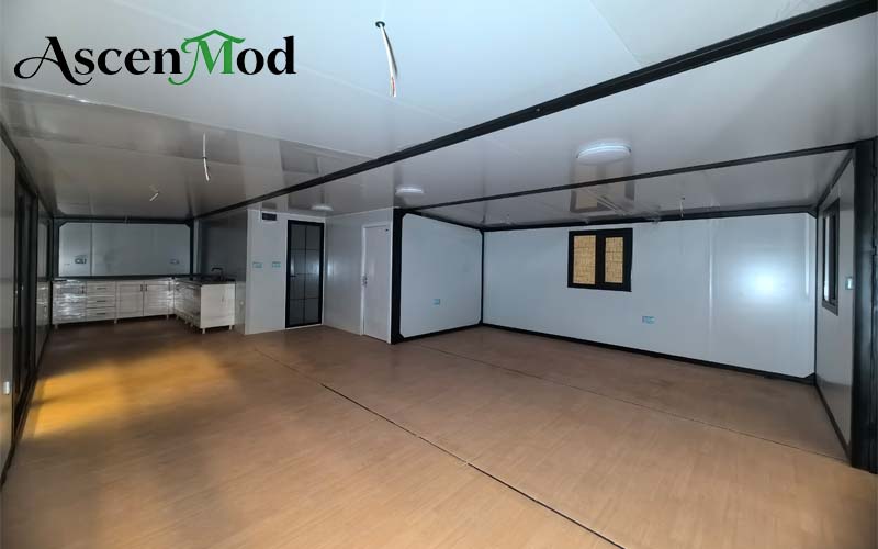 40ft Luxury Foldable House Modern Prefab Container Home for Premium Living ASCEN MOD