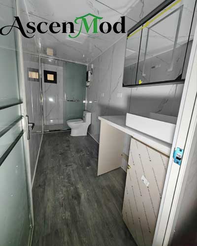 40ft Foldable House Fully Customizable Two-Bedroom Prefab Container Home ASCEN MOD 