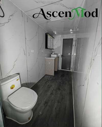 40ft Foldable House Fully Customizable Two-Bedroom Prefab Container Home ASCEN MOD 
