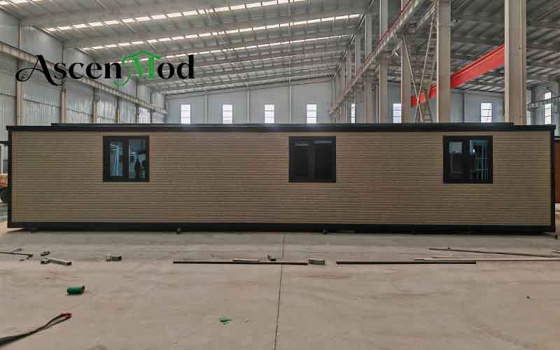 40ft Foldable House Fully Customizable Two-Bedroom Prefab Container Home ASCEN MOD 