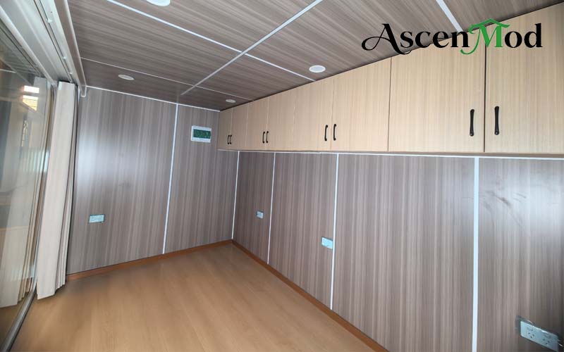 20ft Apple Cabin Modern Prefab Cabin for Airbnb, Office & Resort Applications ASCEN MOD