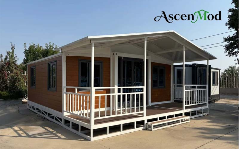 Australia Residential Project: Ascend Delivers Two 20ft Foldable Container Houses