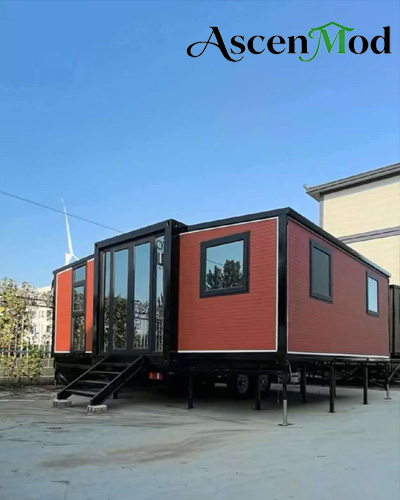 Poland Project: Ascend Delivers Mobile Container Dormitories with Trailer System