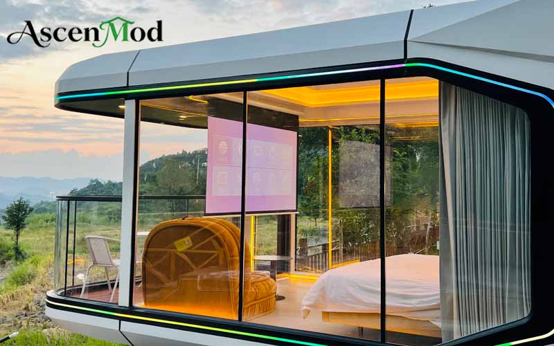 Capsule Hotel Is A New Concept for Future Travel