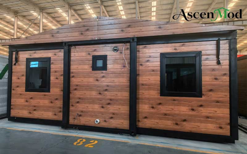20ft Expandable Foldable House Luxury Glamping Home for Outdoor Living