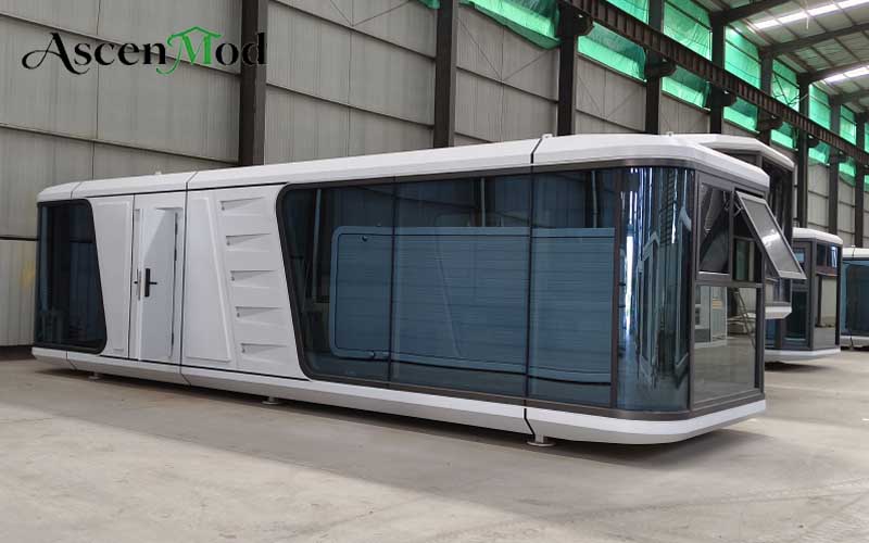Space Capsule Cabin Unique Modular Home for Private Living ASCEN MOD